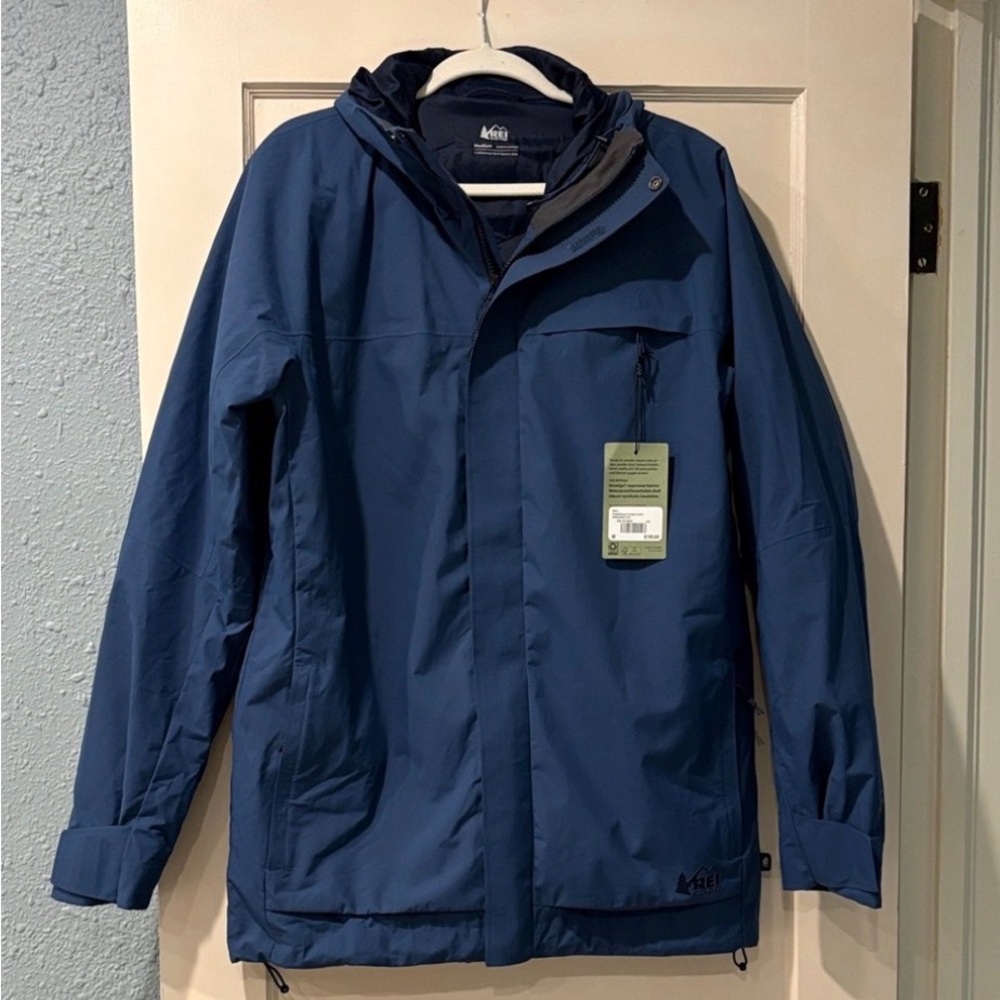 REI Powderbound Insulated Jacket - Men's Medium Sargasso Sea Blue - Picture 2 of 14